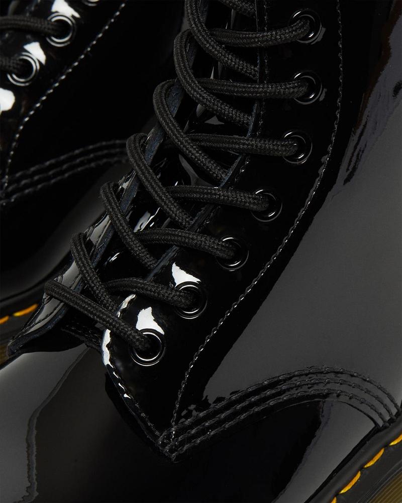 Dr Martens 1460 Bex Lak Leren Veterlaarzen Heren Zwart | NL 305ZUT